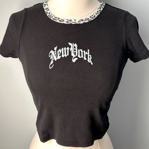 NWT PACSUN: John Galt Crop T